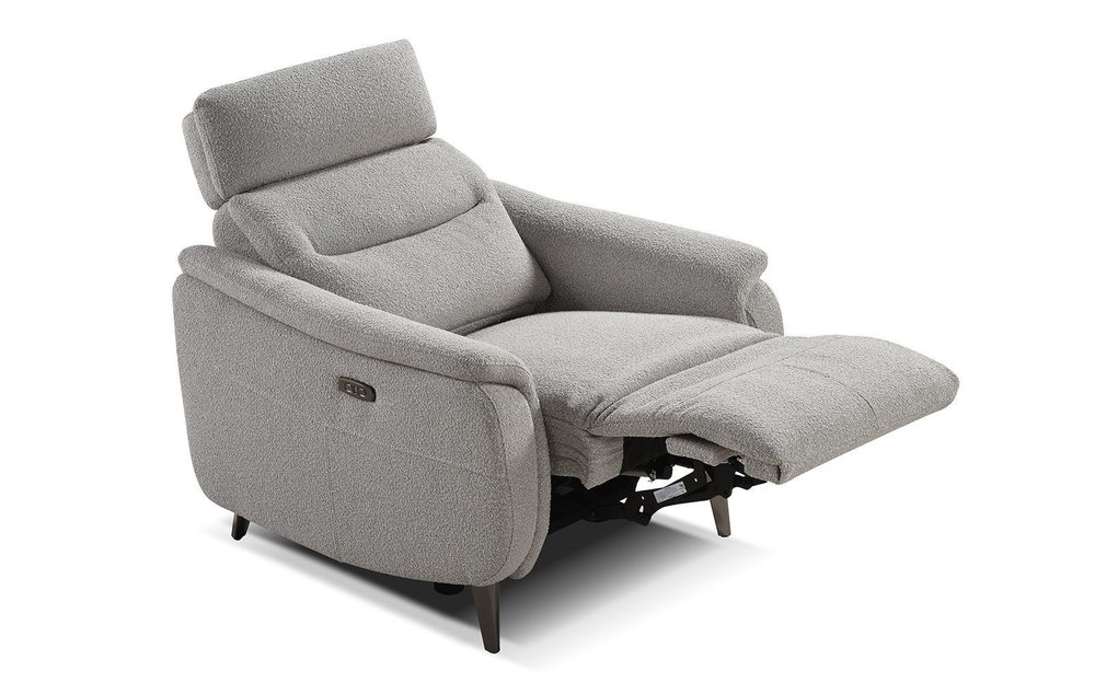 Кресло-реклайнер Cheretto серое