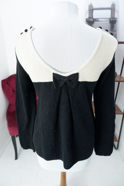 Джемпер с хлопком вязаный 46 размер