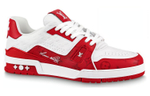 Louis Vuitton Trainer Low "#54 Mini Monogram - Red"