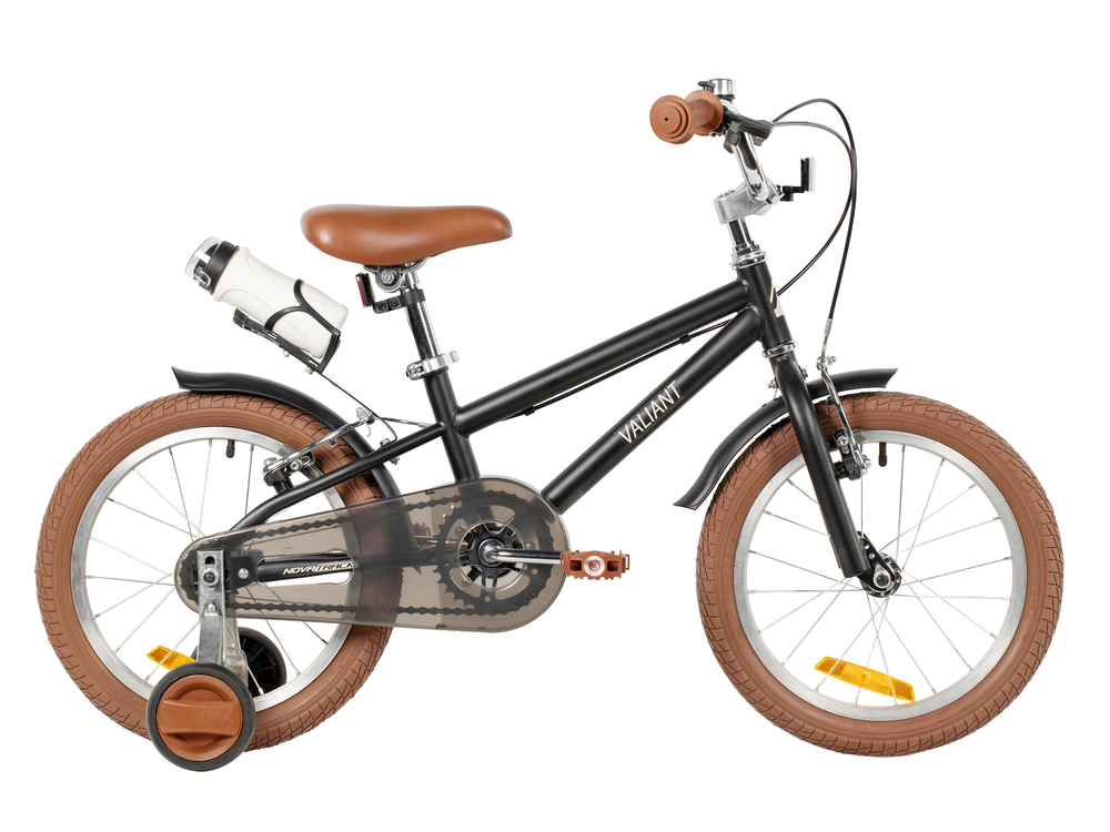 Велосипед 16" NOVATRACK VALIANT сталь чёрный