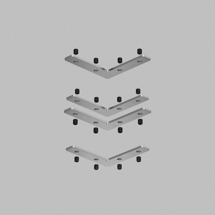 Соединитель угловой Denkirs Smart Slott TR2019-AL