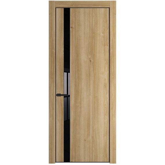 Межкомнатная дверь Profil Doors 18NA дуб карамель остеклённая