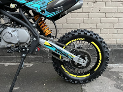 Питбайк Regulmoto SEVEN электростартер, Синий/Желтый