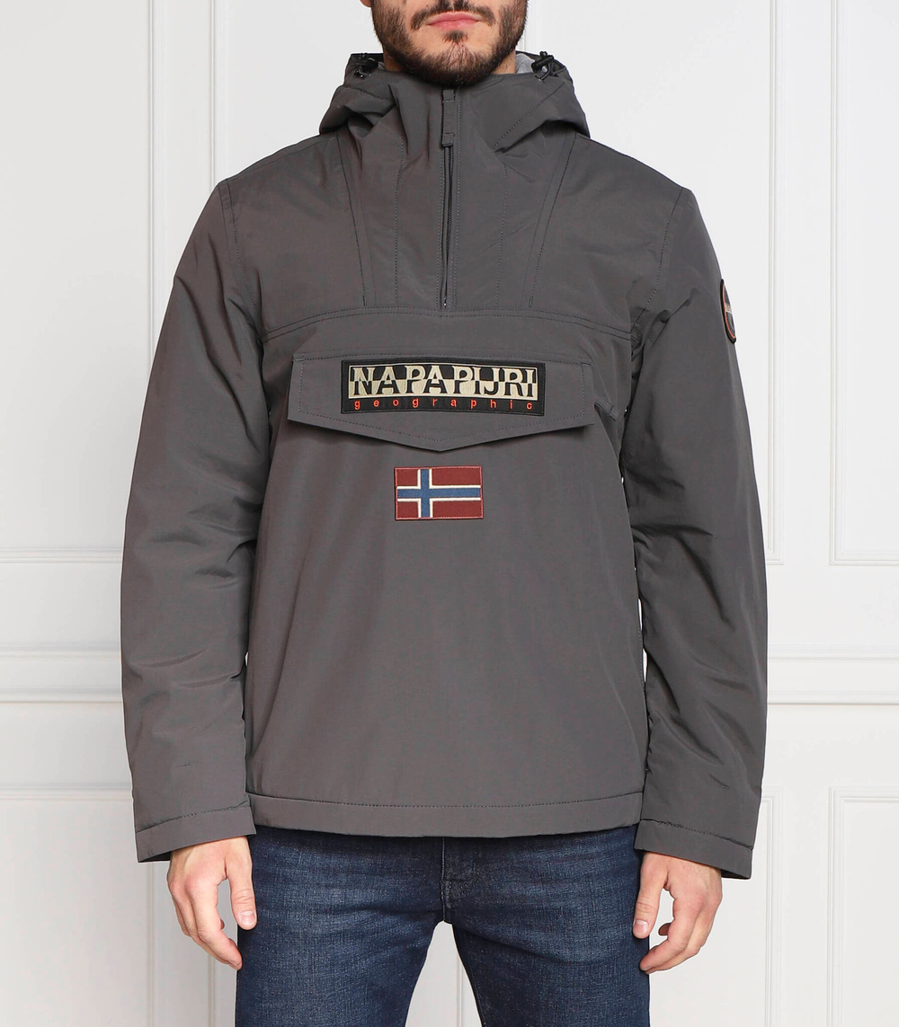 куртка rainforest winter 3 Napapijri - графитовый (NP0A4GMC)
