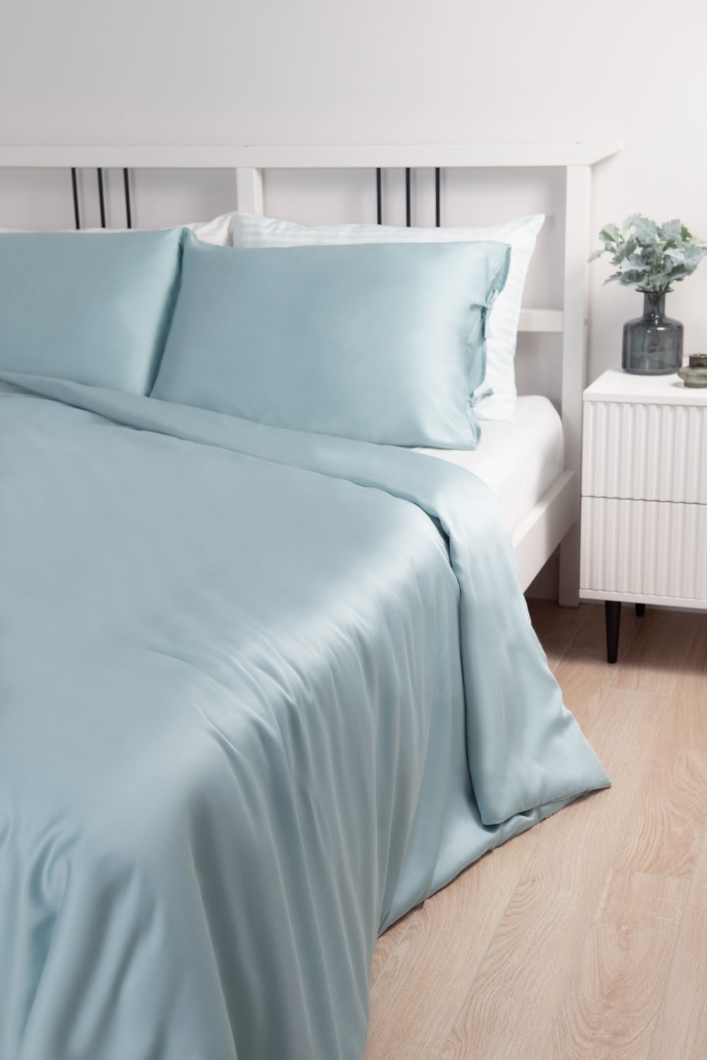 PLACIDITY Комплект постельного белья, сатин бирюзовый