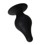 Черная анальная втулка 6,5см Erotist Toys Anal Plug Spade Size XS