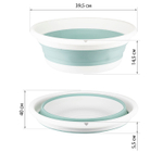 Таз ФЛЕКС 10 л складной, отверстие для подвешивания, материал- полипропилен, ТЭП М2502