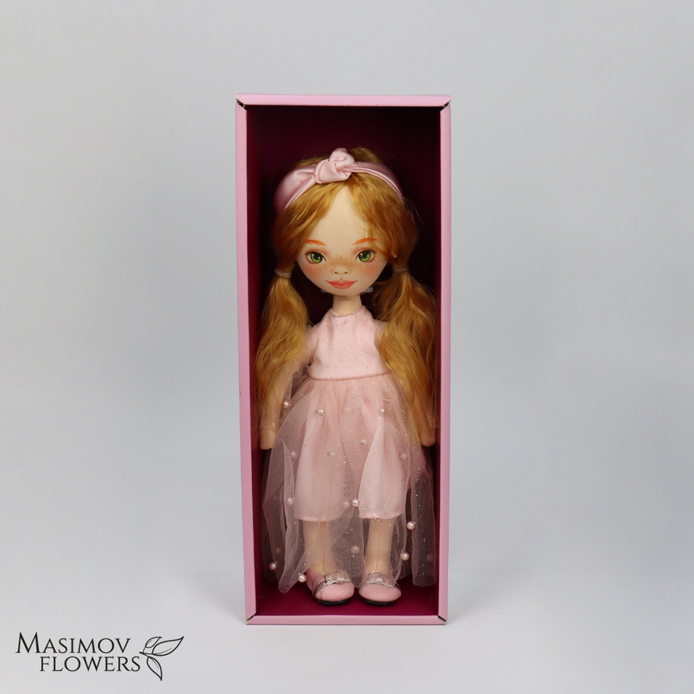 Кукла Санни в розовом платье