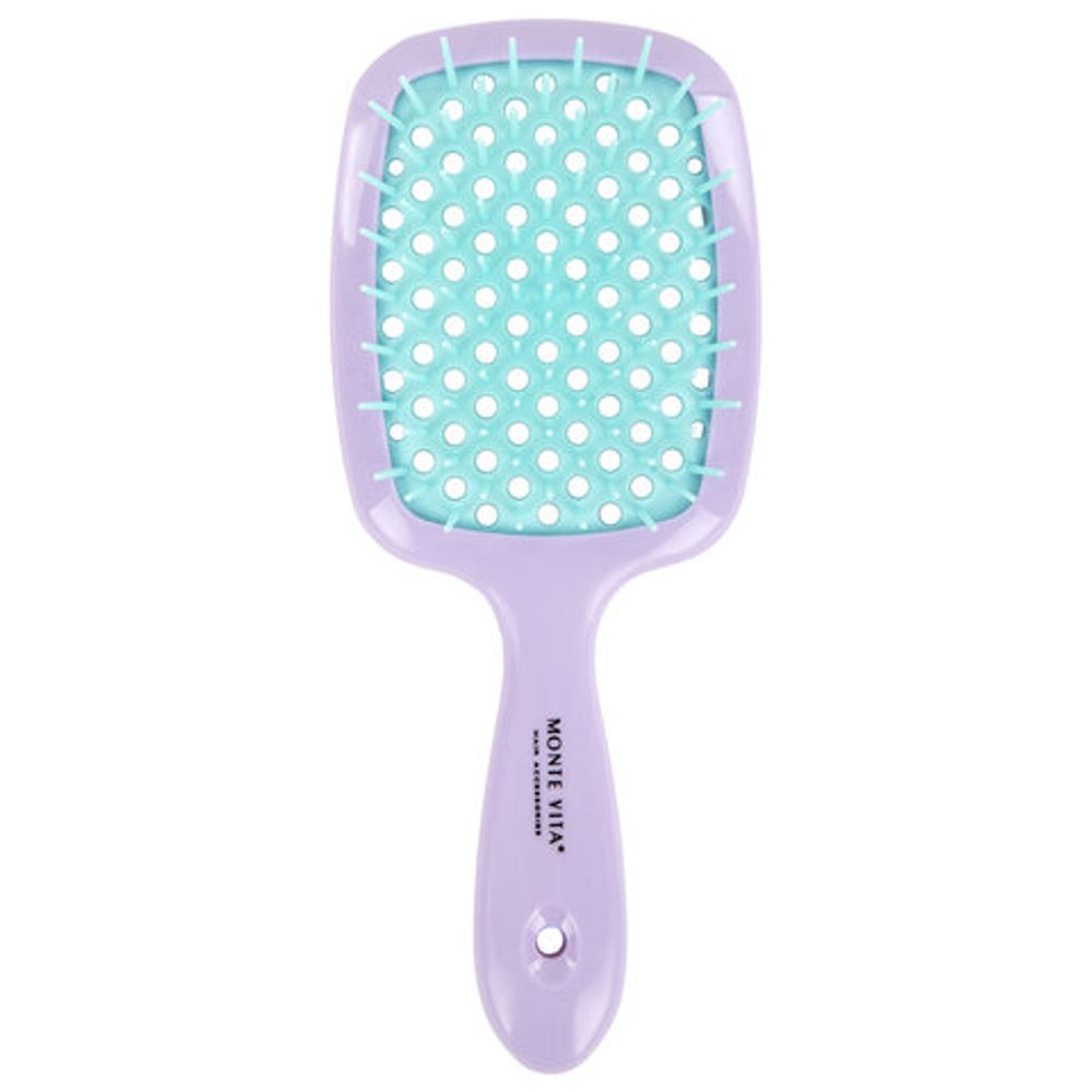 Расческа для волос массажная 20х8,5 см, цвета АССОРТИ MONTE VITA (МОНТЕ ВИТА), 457415