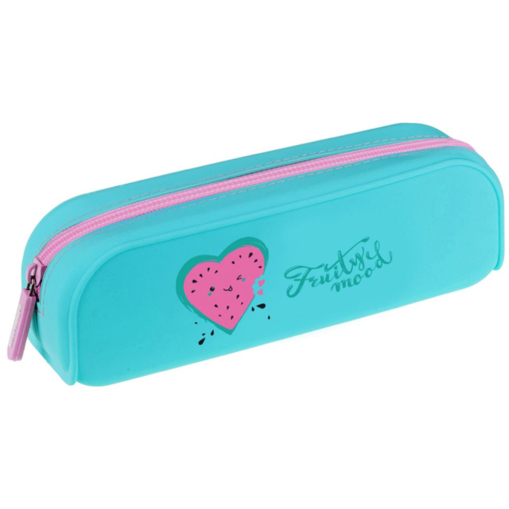 Пенал 1 отделение, 200*50*60 Berlingo "Fruity mood", силикон