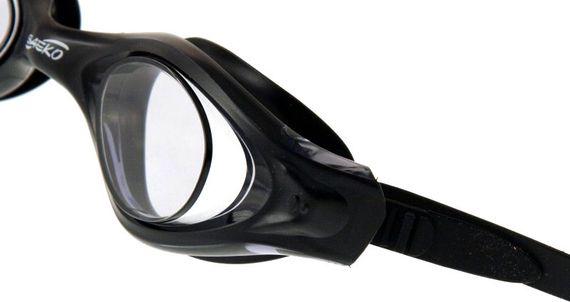 Очки для плавания Saeko S43 Leader L34 черные