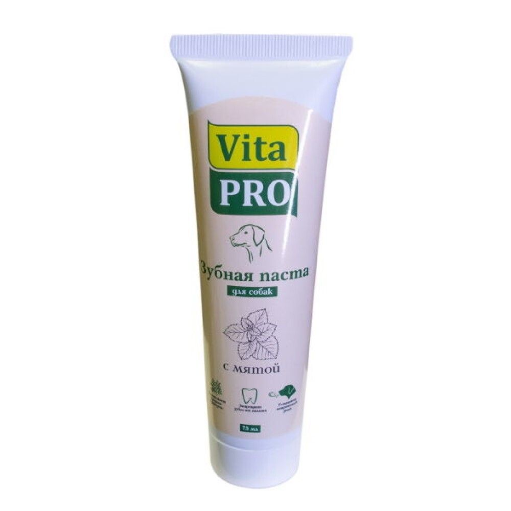 Vita Pro Зубная паста с мятой для собак 75 мл