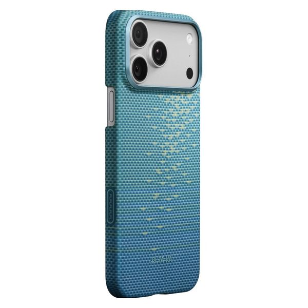 Чехол Pitaka Edge Case для iPhone 17 Pro, Лазурный | Lucid Blue