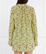Сатиновая блузка Zadig&amp;Voltaire - желтый(WWSH00569)