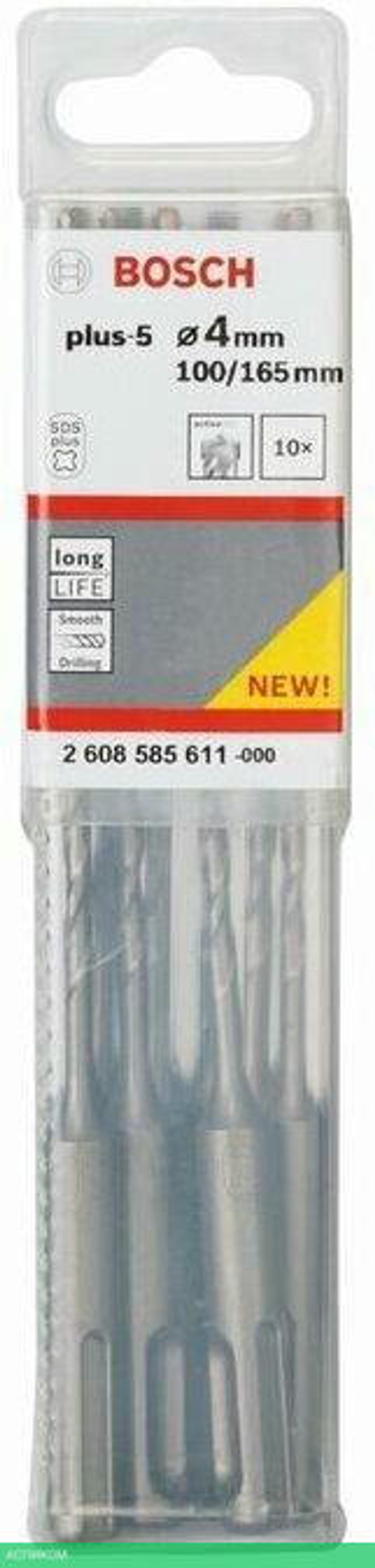 Бур Bosch SDS-plus S4L 4-160/100 10шт 2.608.585.611