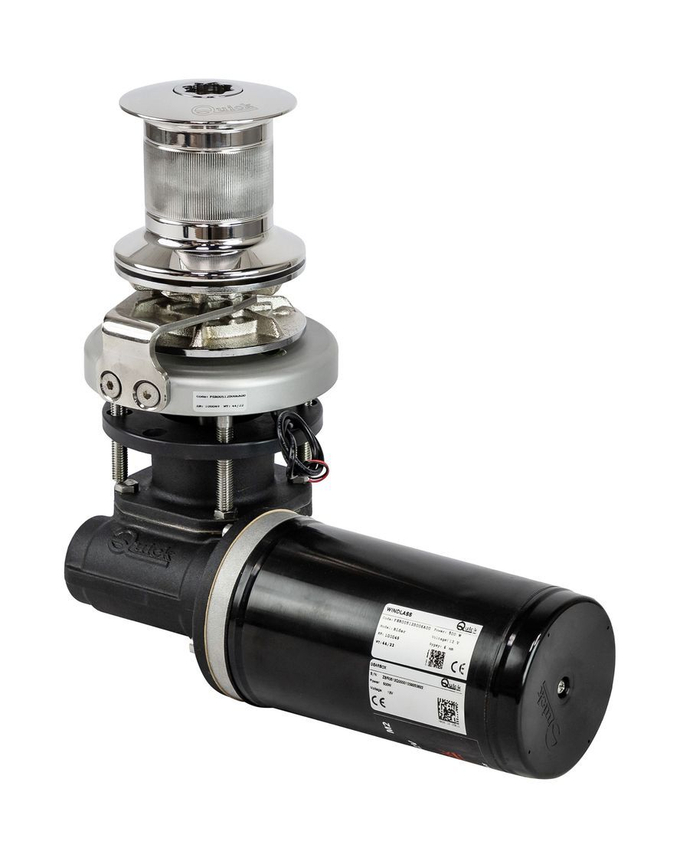 Лебедка якорная Quick Rider R1 512D, 12 В, цепь 6мм, барабан D 90мм