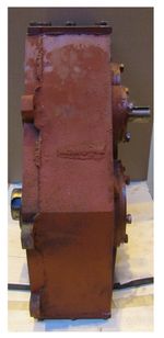 Редуктор в сборе ТСС GW42A/Gearbox case Assy