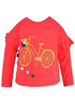 Кофта для девочки 98 р-р коралловый (Bonito)