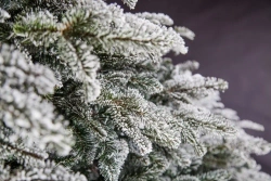 Ель Стильная заснеженная 260 см., литая хвоя+пвх, Black Box (74122)