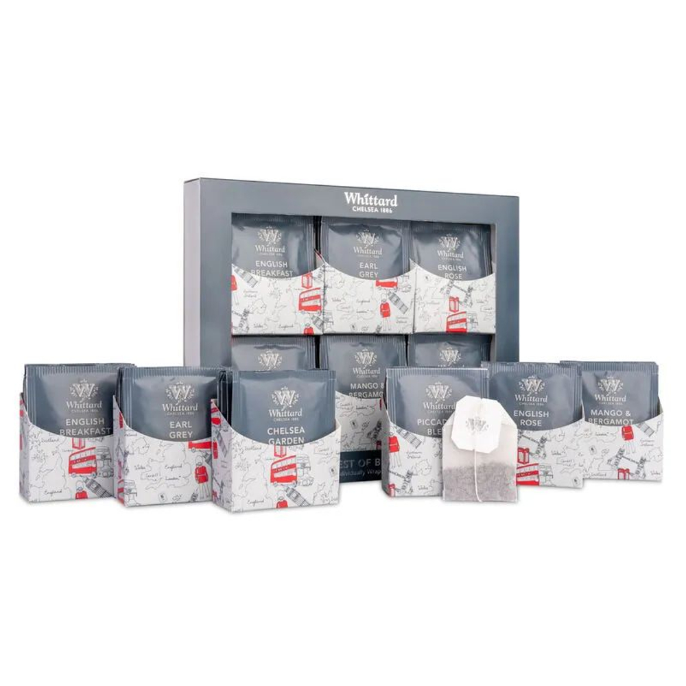 Whittard of Chelsea 1886 Набор чая в пакетиках Best of British Gift Set