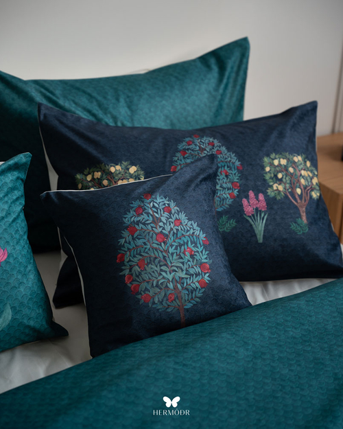 Комплект постельного белья двуспальный Chelcheragh Hermodr 8 предметов 130220285 Иран