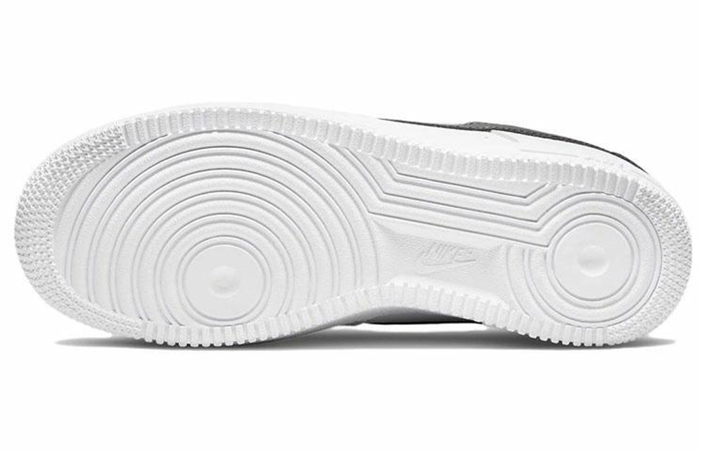 Кроссовки Nike Air Force 1 White Black (Женская размерная сетка)