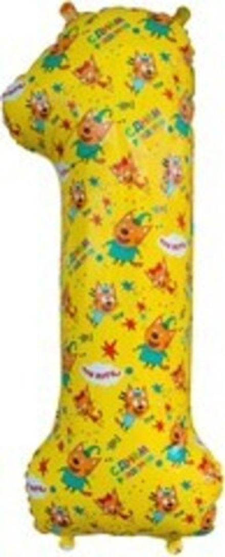 К Цифра 1 Три Кота 34"/86 см