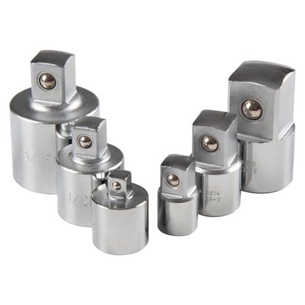 Цена на KING TONY (78106) Набор переходников 1/4", 3/8", 1/2", 3/4", 6 предметов, кейс