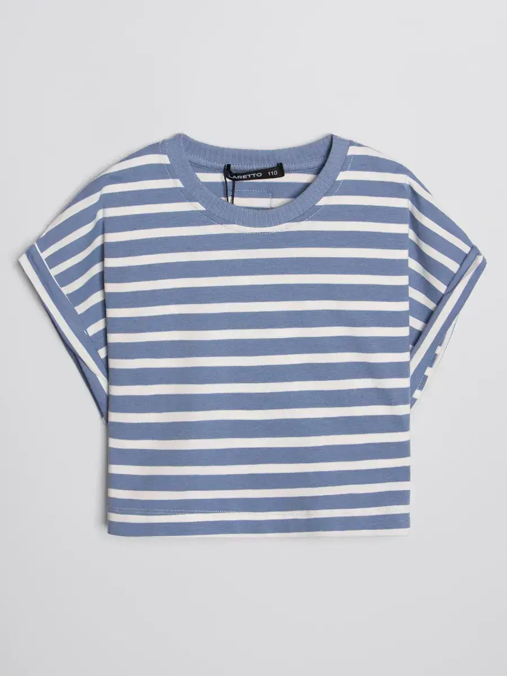 Футболка для девочки на лето в полоску