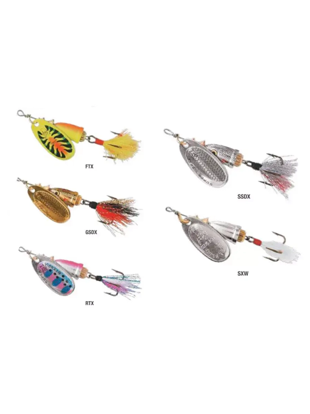 Блесна вертушка BLUE FOX Vibrax Foxtail 4 /GSDX