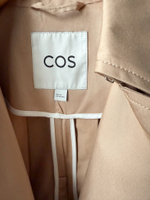 Хлопковый тренч Cos, XS
