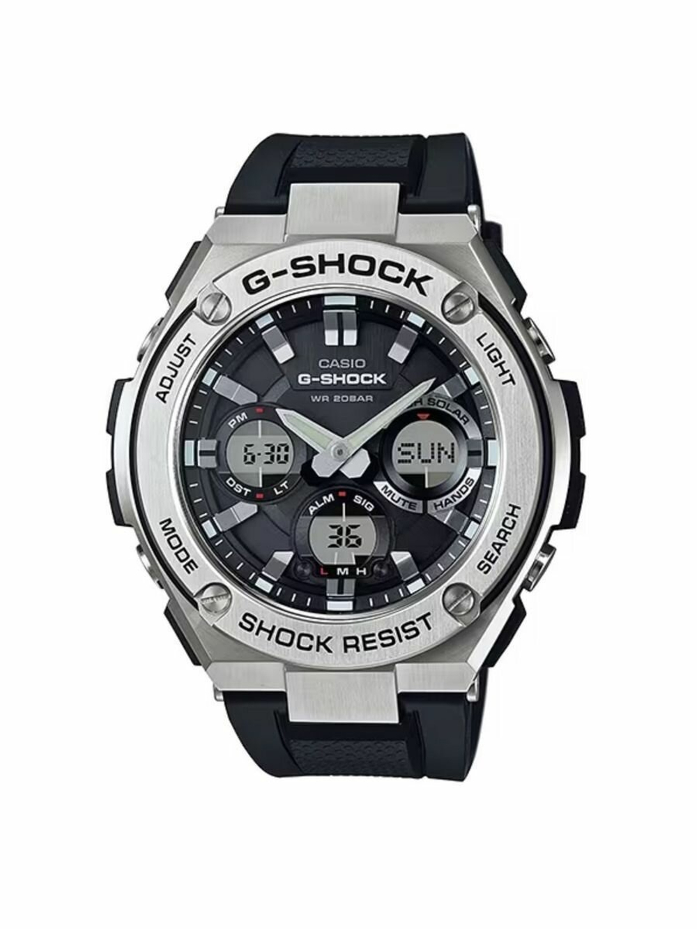 Японские наручные часы Casio G-SHOCK GST-W110-1A с хронографом