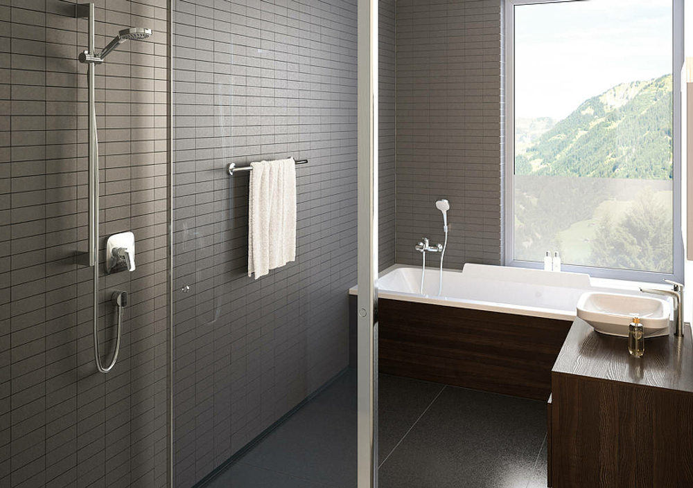 Смеситель для раковины Hansgrohe Logis 71090000 хром