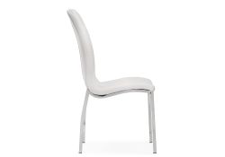 Стул на металлокаркасе DC2-092-2 white / chrome
