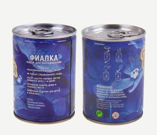 Растущая трава Фиалка трехцветная