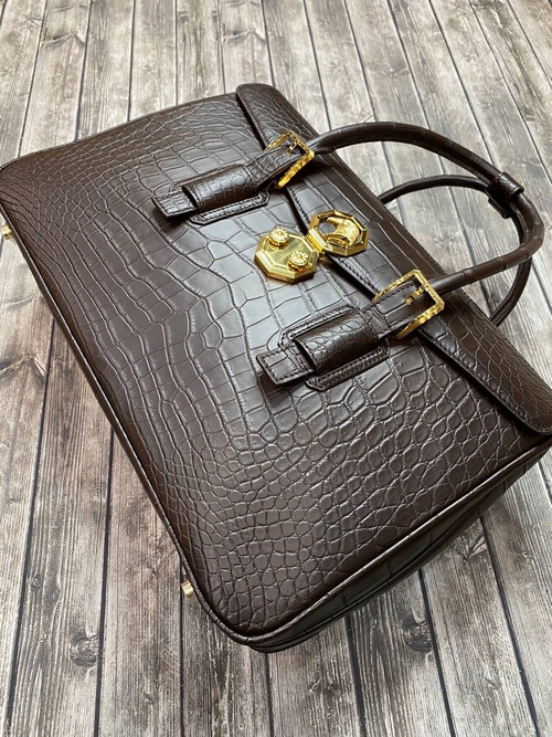 Дорожная сумка Stefano Ricci из кожи крокодила