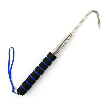 Багор телескопический с цветной неопреновой ручкой (100см)