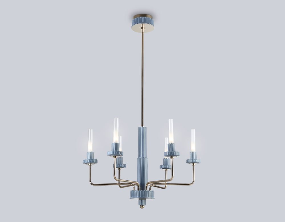 Ambrella Люстра светодиодная на штанге Ceramo Modern LH53124