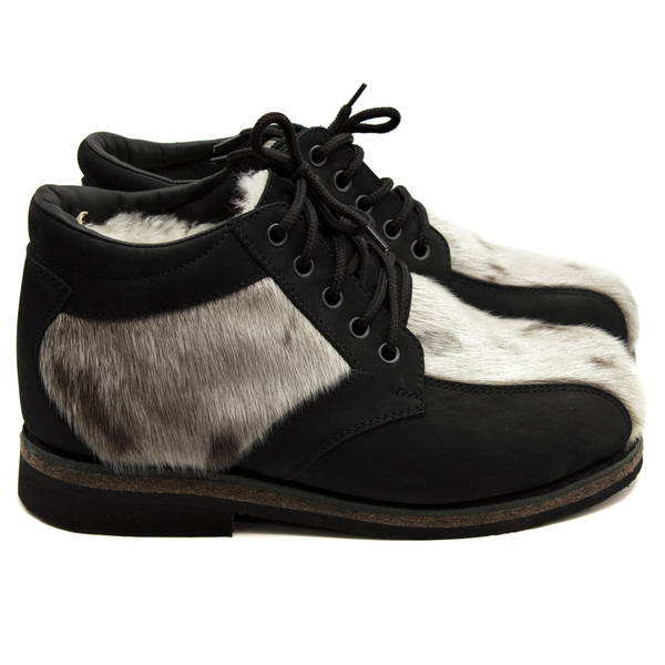 Унты-ботинки мужские из нубука и нерпы &quot;Север&quot;