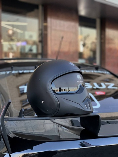 Мотошлем ILM MO310P Matte Black