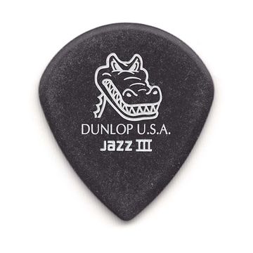 Медиаторы, 6шт, 1,14мм, Dunlop 571P1.4 Gator Grip Jazz III