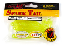 Мягкая съедобная приманка LJ Pro Series Spark Tail 4,0 in (101 мм), цвет 071, 5 шт