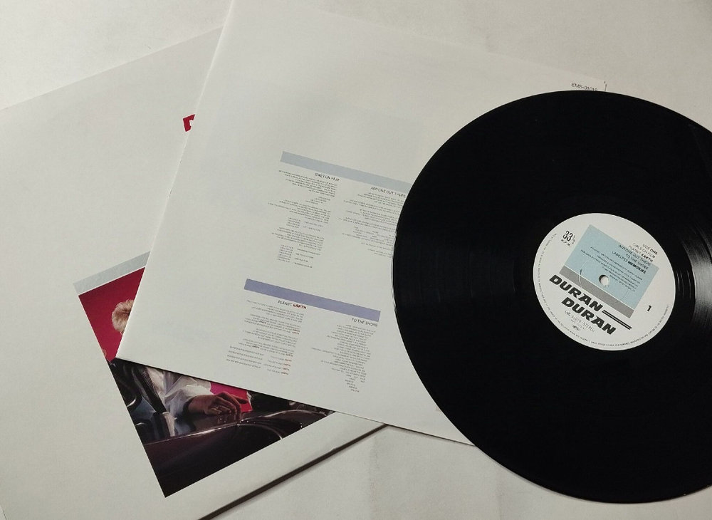 Винтажная виниловая пластинка LP Duran Duran (Japan 1981) (No Obi) Girls On Film