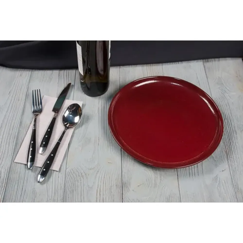 Тарелка d 26,5 h2,5 см Evolution Dark Red P.L. Proff Cuisine [1]