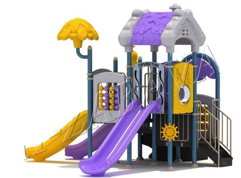 Игровой комплекс 2-6 лет для детской площадки