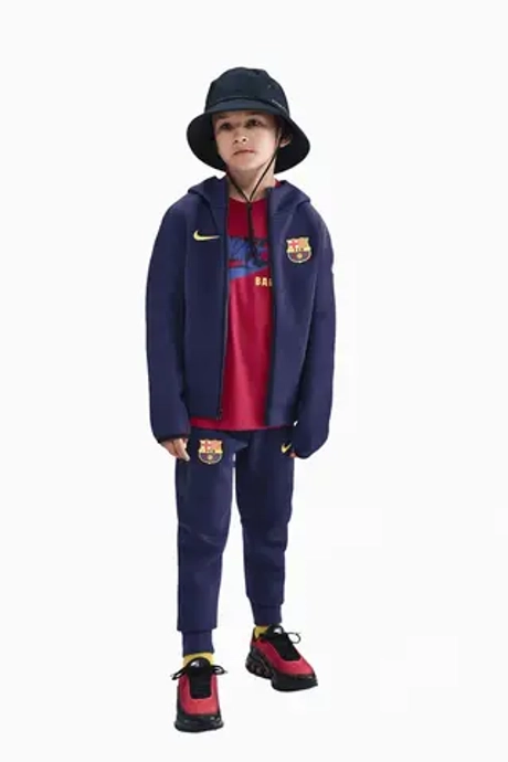 Штаны Nike FC Barcelona 25/26 Tech Fleece Junior - фиолетовый