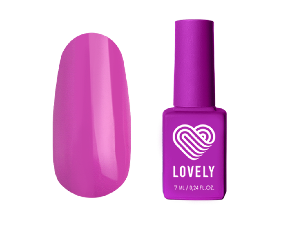 LOVELY Гель-лак  №025, 7 ml