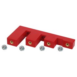 Изолятор ступенчатый шинный ЭРА NO-224-161 ИСв4-40 (М10) с болтами 18кВ