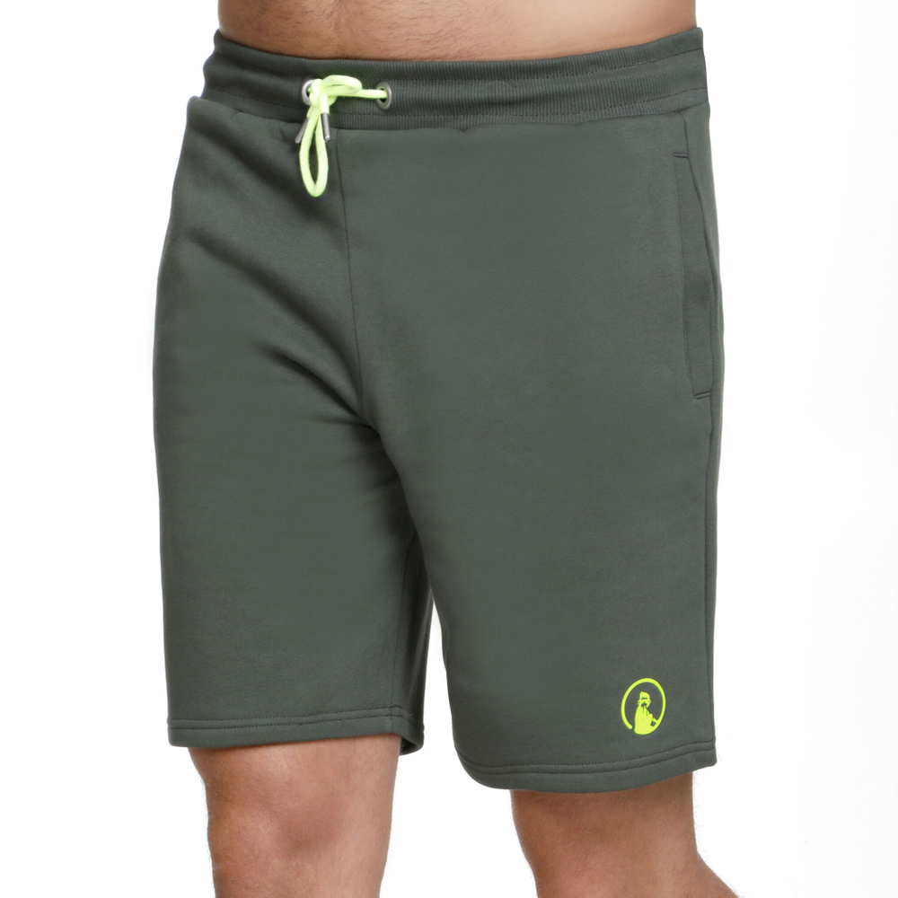 Мужские теннисные шорты Quiet Please Re-Break Shorts Men - Khaki, Yellow