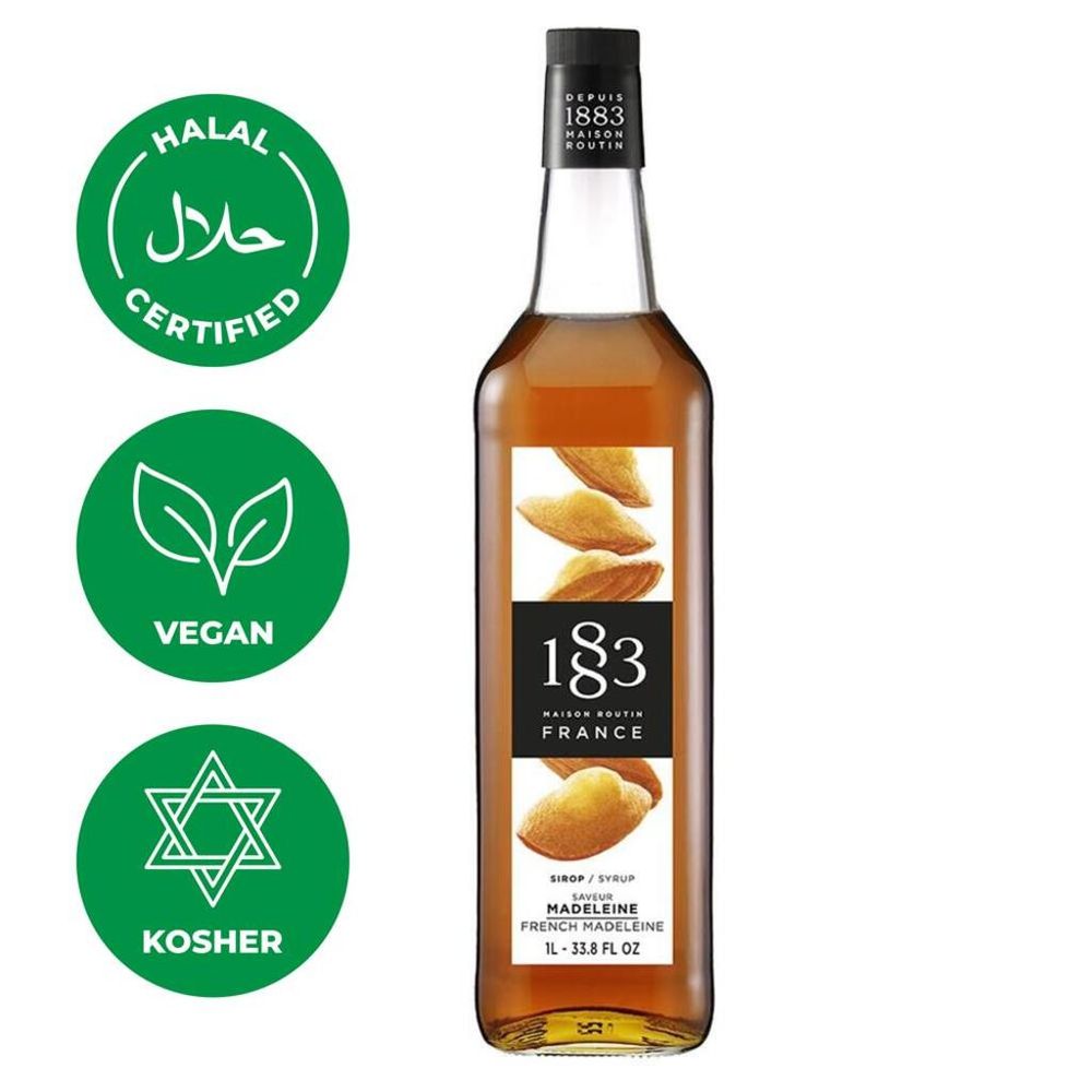 Сироп Печенье Мадлен 1л 1883 Maison Routin